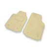 Alfombrillas de Velour adecuadas para Audi A2 I 8Z Hatchback (1999-2005) - alfombras para coche - Premium color beige
