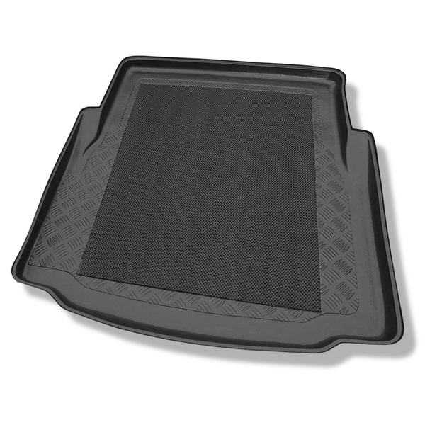 Alfombra para maletero adecuada para BMW 3 E46 Berlina (1998-02.2005) - Protector maletero - Alfombrilla maletero antideslizante - sin compartimento izquierdo