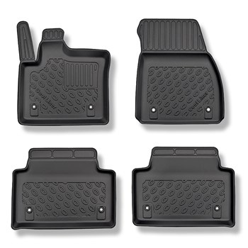 Alfombrillas de TPE adecuadas para Land Rover Range Rover Evoque L551 SUV (04.2019-....) - también híbridos Plug-in Hybrid - alfombras para coche