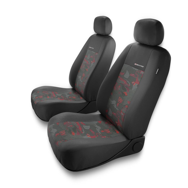 Fundas universales para asientos de coche para Audi A4 B5, B6, B7, B8, B9 (1995-2024) - 2UNE-RD