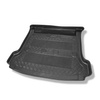 Alfombra para maletero adecuada para Peugeot 308 SW (10.2007-05.2014) - Protector maletero - Alfombrilla maletero antideslizante - 5/7 plazas; 3a fila en el coche o removida