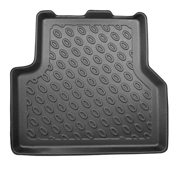Conjunto de alfombrilla para maletero y alfombrillas para el interior del coche TPE PREMIUM para: Audi Q3 SUV (08.2011-06.2018) - parte inferior del maletero; sin rueda de repuesto provisional; también versión Quattro