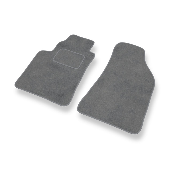 Alfombrillas de Velour adecuadas para Lancia Delta III Hatchback (2008-2014) - alfombras para coche - Premium color gris