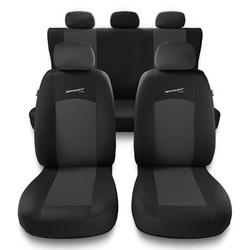Fundas universales para asientos de coche para Toyota Yaris I, II, III (1999-2019) - S-G1