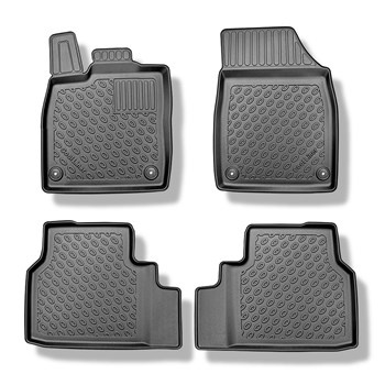 Alfombrillas de TPE adecuadas para Skoda Enyaq iV SUV, Coupé (04.2021-....) - alfombras para coche