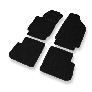 Alfombrillas de fieltro adecuadas para Fiat Stilo (2001-2008) - alfombras para coche - color negro