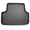 Conjunto de alfombrilla para maletero y alfombrillas para el interior del coche TPE PREMIUM para: Seat Ateca SUV (09.2016-....) - base móvil del depósito en posición superior o con tracción en las 4 ruedas