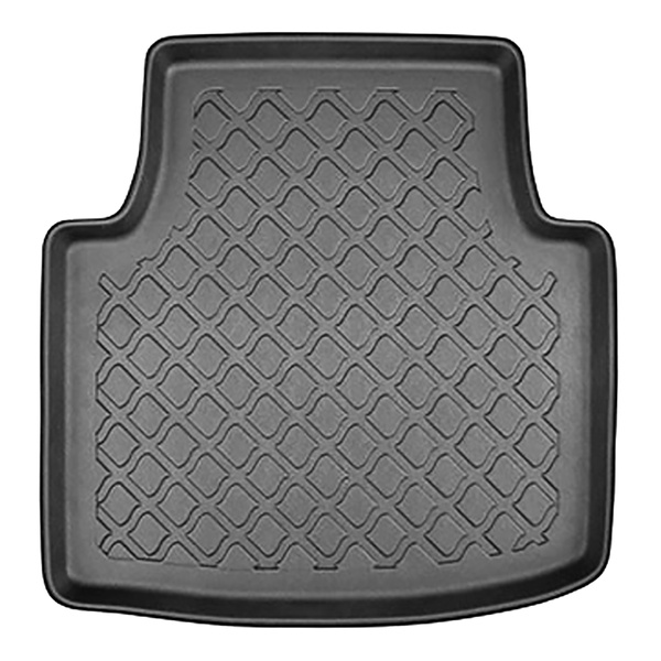 Conjunto de alfombrilla para maletero y alfombrillas para el interior del coche TPE para: Volkswagen Arteon Fastback, Shooting Brake (06.2017-....) - con kit de reparación, sin rueda de repuesto; compartimento derecho desmontable