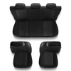 Fundas universales para asientos de coche para Alfa Romeo 166 I, II, III (1998-2007) - MD-1