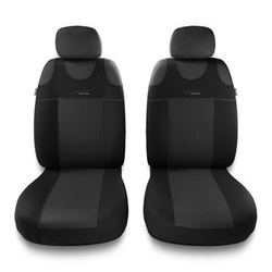 Fundas universales para coche (tipo camiseta) para Fiat Fiorino IV (2008-2011) - TS-3