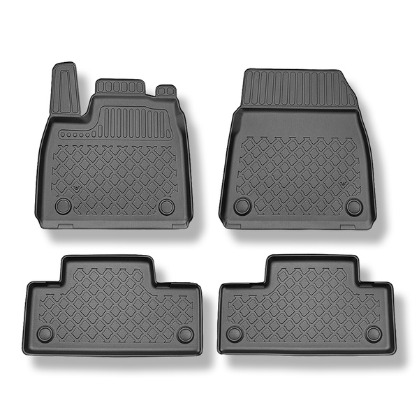 Alfombrillas de TPE adecuadas para Renault Megane E-Tech Hatchback (06.2022-....) - alfombras para coche