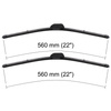 Escobillas limpiaparabrisas para la luna delantera para Ford Explorer SUV (2001-2005) - escobillas plana