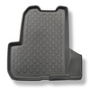 Conjunto de alfombrilla para maletero y alfombrillas para el interior del coche TPE para: Dacia Lodgy Furgonetaeta (07.2012-10.2022) - 5 plazas; 3a fila abatible