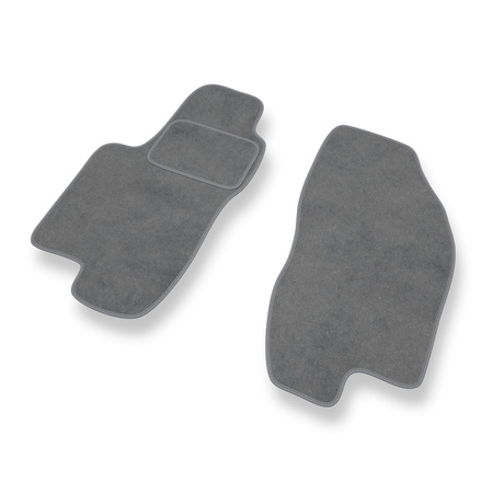 Alfombrillas de Velour adecuadas para Alfa Romeo 156 I (1997-2003) - alfombras para coche - Premium color gris