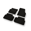 Alfombrillas de Velour adecuadas para Land Rover Discovery Sport SUV (2014-....) - alfombras para coche - Premium color negro