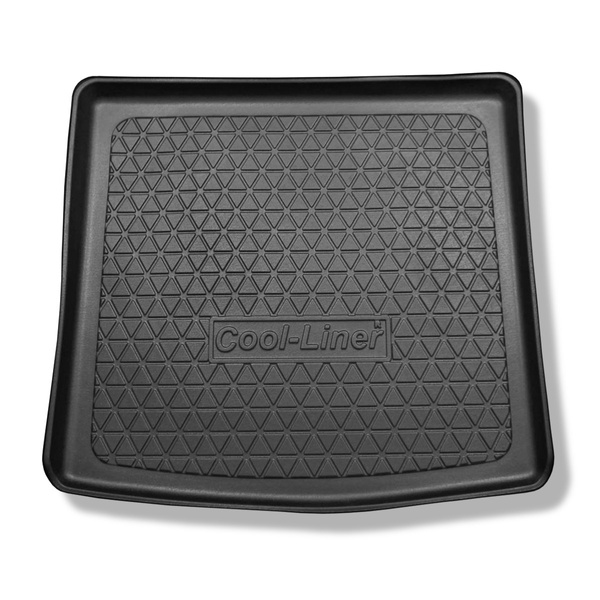 Alfombra para maletero adecuada para Skoda Fabia III NJ Familiar (01.2015-....) - Protector maletero - Alfombrilla maletero antideslizante - parte superior del maletero (con base multifuncional)