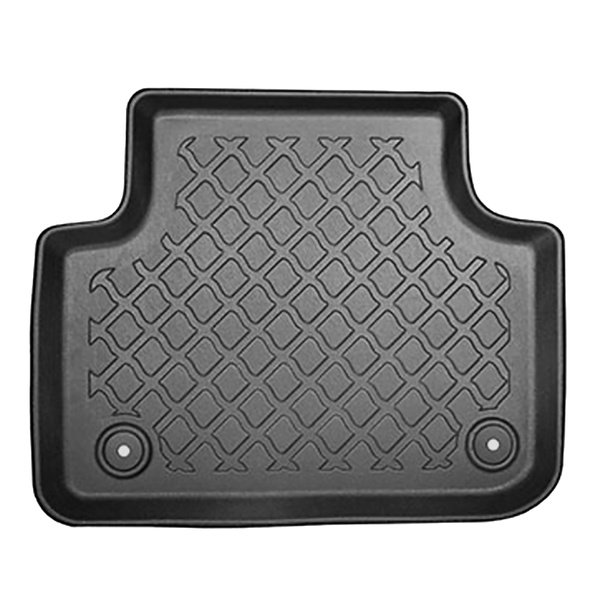Conjunto de alfombrilla para maletero y alfombrillas para el interior del coche TPE para: Audi Q8 4M SUV (07.2018-....) - también para modelos con carriles de sujeción; sin la tercera fila