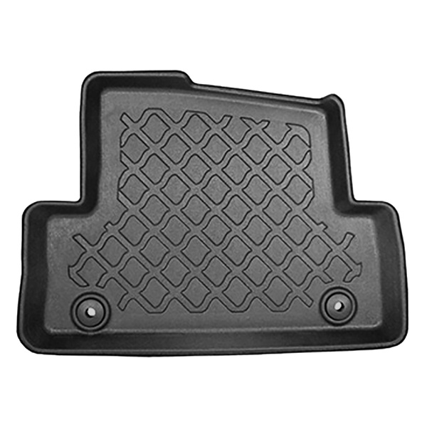 Conjunto de alfombrilla para maletero y alfombrillas para el interior del coche TPE para: Volvo V40 II Cross Country Hatchback (07.2012-07.2019) - maletero inferior; sin piso doble en el maletero