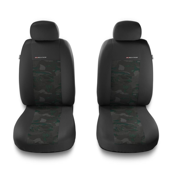 Fundas universales para asientos de coche para Peugeot 407 (2004-2011) - 2UNE-GR