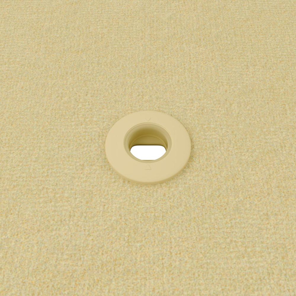 Alfombrillas de Velour adecuadas para Toyota C-HR I Crossover (2016-2023) - alfombras para coche - Premium color beige