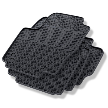 Alfombrillas de goma adecuadas para Ford Mondeo IV Hatchback, Familiar, Berlina 