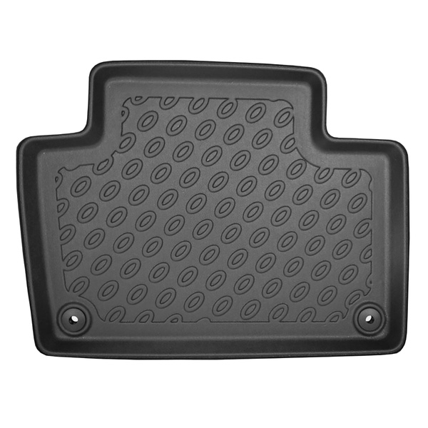 Conjunto de alfombrilla para maletero y alfombrillas para el interior del coche TPE PREMIUM para: Volvo XC90 II SUV (05.2015-....) - 5/7 plazas; 3a fila de asientos abatible; también para híbridos