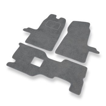 Alfombrillas de Velour adecuadas para Ford Transit VI Furgoneta (2000-2006) - al