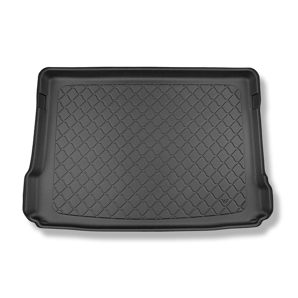 Alfombra para maletero adecuada para Mercedes-Benz EQA H243 SUV (03.2021-....) - Protector maletero - Alfombrilla maletero antideslizante - maletero superior; piso móvil en la posición más alta