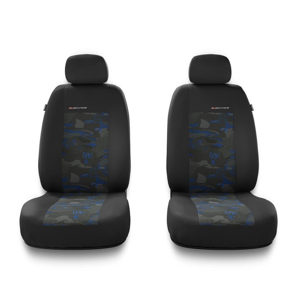Fundas universales para asientos de coche para Ford C-MAX I, II (2003-2019) - 2UNE-BL