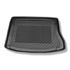 Alfombra para maletero adecuada para Hyundai i30 I Hatchback (07.2007-01.2012) - Protector maletero - Alfombrilla maletero antideslizante - con rueda de repuesto completa