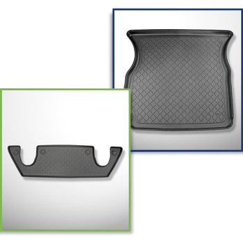 Conjunto de alfombrilla para maletero y alfombrillas para el interior del coche 