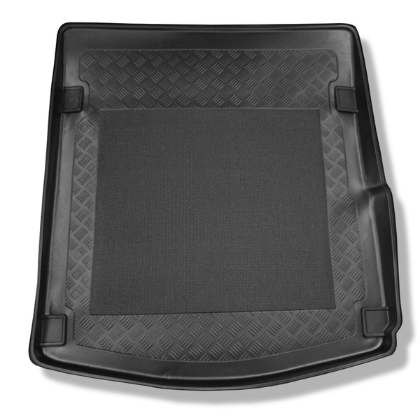 Alfombra para maletero adecuada para Audi A6 C6 Sedan (2004-2011) - Protector maletero - Alfombrilla maletero antideslizante - también versión Quattro