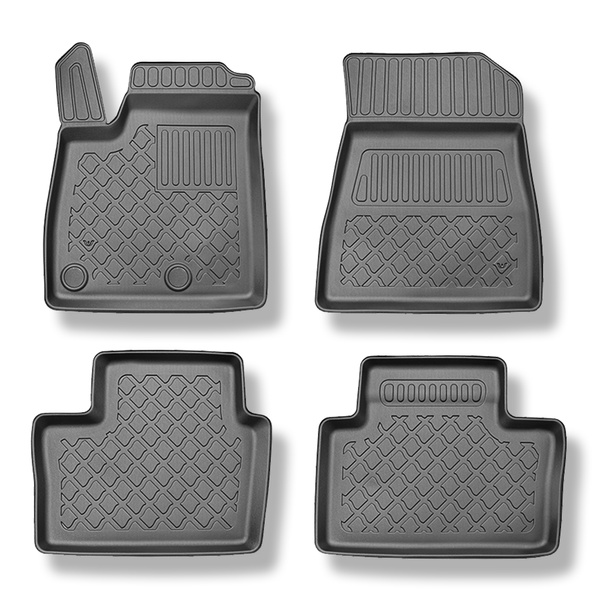 Alfombrillas de TPE adecuadas para Renault Austral Mild Hybrid SUV (12.2022-....) - 5 plazas - alfombras para coche