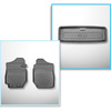 Conjunto de alfombrilla para maletero y alfombrillas para el interior del coche TPE para: Suzuki Jimny II GJ SUV (10.2018-2020)