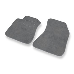 Alfombrillas de Velour adecuadas para Alfa Romeo Spider Cabrio (2006-2010) - alfombras para coche - Premium color gris