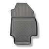 Conjunto de alfombrilla para maletero y alfombrillas para el interior del coche TPE para: Toyota RAV4 V SUV (01.2019-....) - parte superior del maletero; con y sin altavoz (subwoofer); también para híbridos; con transmisión automática