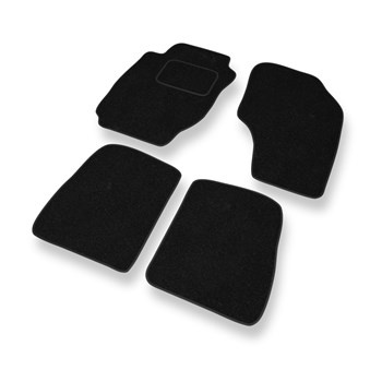 Alfombrillas de fieltro adecuadas para Toyota RAV4 I (1994-2000) - alfombras para coche - color negro