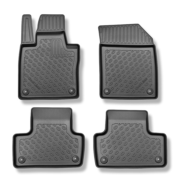 Alfombrillas de TPE adecuadas para Volvo XC60 II SUV (07.2017-....) - alfombras para coche
