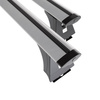Portaequipajes de techo adecuadas para Fiat Ducato III Furgoneta (2006-2014) - baca plata para coche - barras para techo de coche - puntos de montaje - aluminio