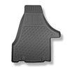 Alfombrillas de TPE adecuadas para Volkswagen Transporter T5, T6 Furgoneta (2003-....) - Transporter furgón y kombi; versión larga y corta - alfombras para coche