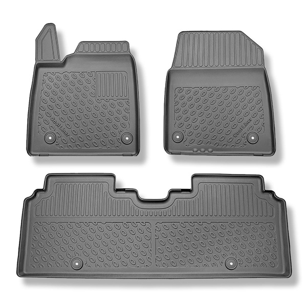 Alfombrillas de TPE adecuadas para Kia EV6 Crossover (10.2021-....) - alfombras para coche