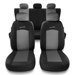 Fundas universales para asientos de coche para Audi A6 C4, C5, C6, C7, C8 (1994-....) - S-G2