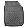 Conjunto de alfombrilla para maletero y alfombrillas para el interior del coche TPE para: Skoda Fabia III NJ Familiar (01.2015-2023) - maletero superior (con suelo multifuncional)