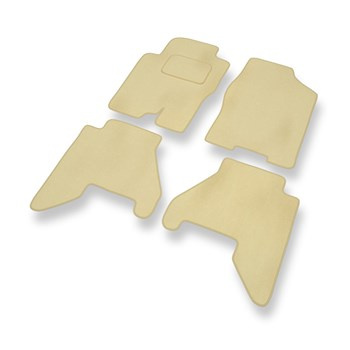 Alfombrillas de Velour adecuadas para Nissan Pathfinder R51 SUV (2005-2014) - al