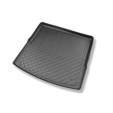 Alfombra para maletero adecuada para Seat Tarraco SUV (10.2018-....) - Protector maletero - Alfombrilla maletero antideslizante - 5 plazas; para el maletero superior; modelos con el piso móvil del maletero / 7 plazas; 3a fila abatible