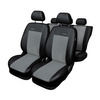 Fundas de asientos hechas a medida para Volkswagen Polo IV Classic, Hatchback (2001-2009) - gris