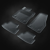 Alfombrillas de goma adecuadas para Cupra Leon Hatchback, Sportstourer (2020-....) - alfombras para coche - negro - 4 unidades