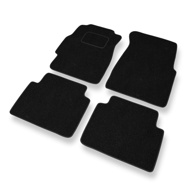 Alfombrillas de fieltro adecuadas para Honda Civic VI Aerodeck, Coupé, Hatchback, Berlina (1996-2000) 3 puertas, 4 puertas - alfombras para coche - color negro