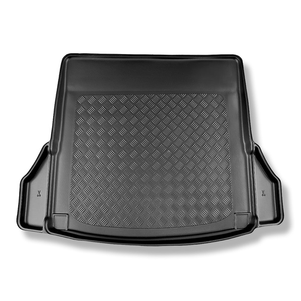 Alfombra para maletero adecuada para Mercedes-Benz CLA C118 Coupé (05.2019-....) - Protector maletero - Alfombrilla maletero antideslizante - compartimentos desmontables en los modelos con red lateral; no adecuado para versión Plug-in híbrida