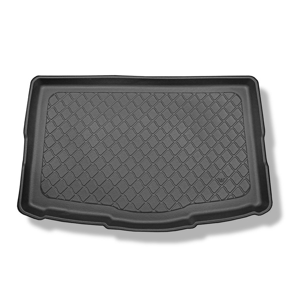 Alfombra para maletero adecuada para Nissan Qashqai II J11 Crossover (02.2014-05.2021) - Protector maletero - Alfombrilla maletero antideslizante - parte inferior del maletero: con kit de reparación (Acenta & Tekna) y todos los modelos (Visia); con rueda